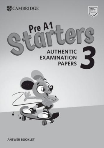 Pre starters answer - a1, 3