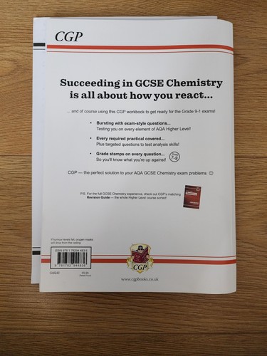 Gcse aqa chemistry - aqa, exam