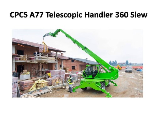 Cpcs a77 telescopic handler - a77,