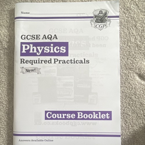 Cgp gcse aqa physics required - aqa,