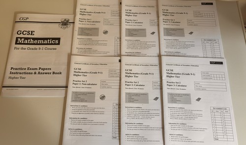 Cgp maths practice gcse - cgp,
