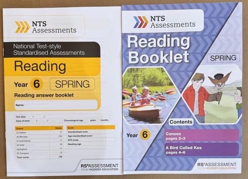 Year nts assessment - nts, reading