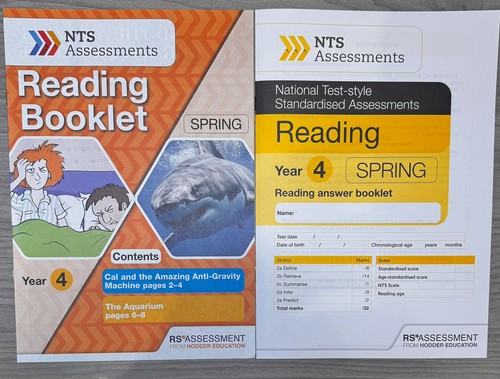 Nts assessment reading year 4 - nts,