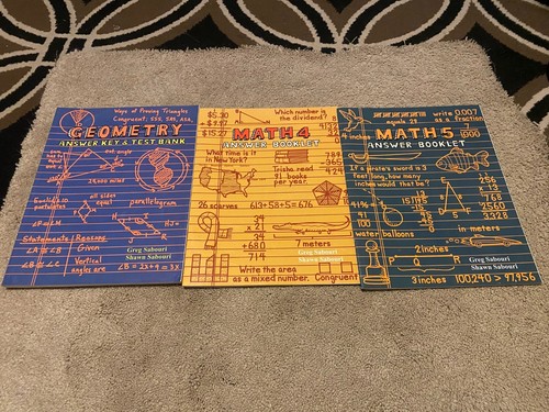 Math answer booklet - 4,