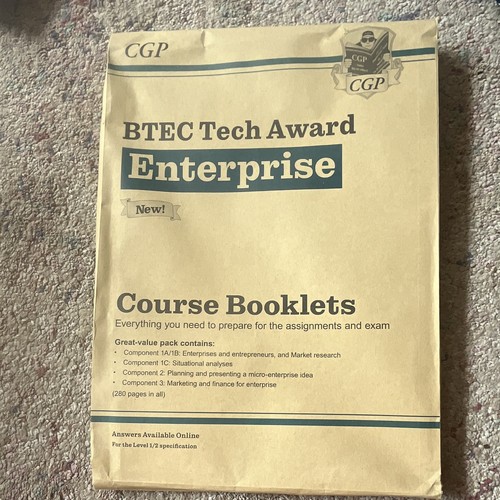 Cgp btec tech award - cgp,