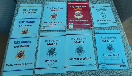 Cgp ks2 maths - 8, workbooks